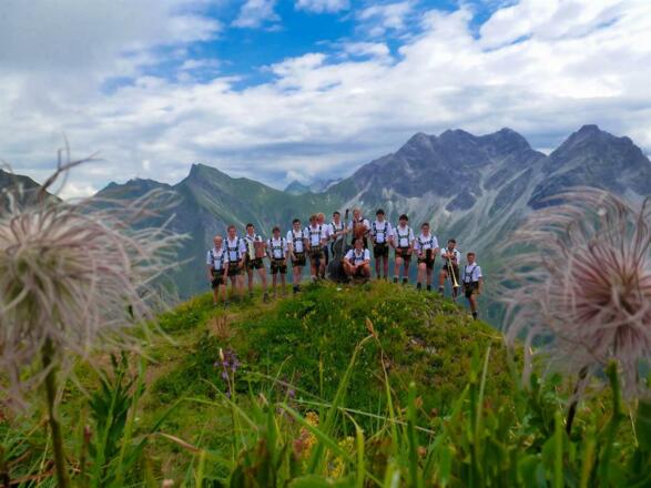 Musikanten an der Höfats