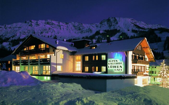 Der Löwen bei Nacht