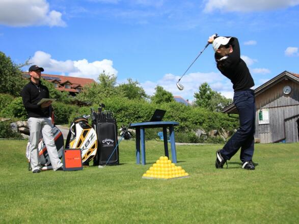 Golfunterricht mit Trackman-Master Headpro John Parkinson