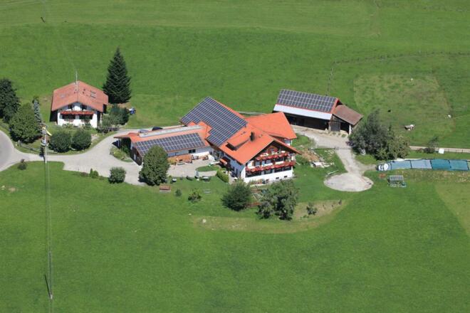 Luftbild Ferienhof Mair