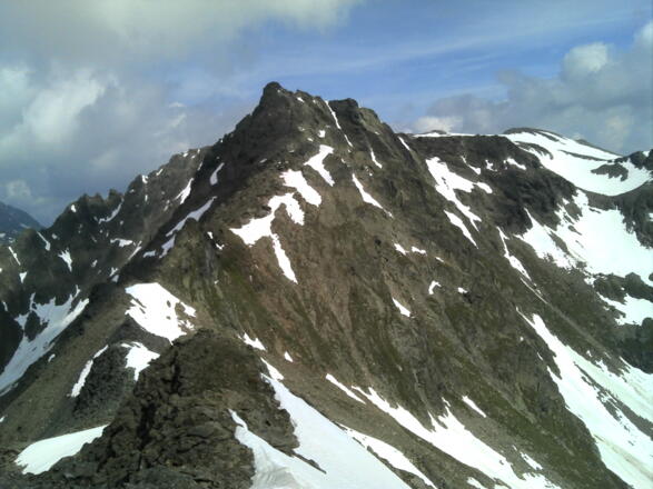 Blick nach Norden zum Zwieselbacher Roßkogel