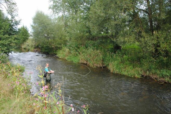 Fischen in der Ranna