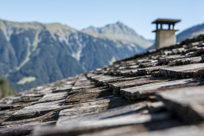 Schindeldach am Ganeumaisäß