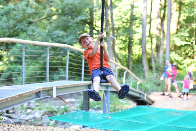 Seilrutsche Hausbachklamm
