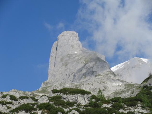 die markante Torsäule im Ochsenkar am Hochkönig