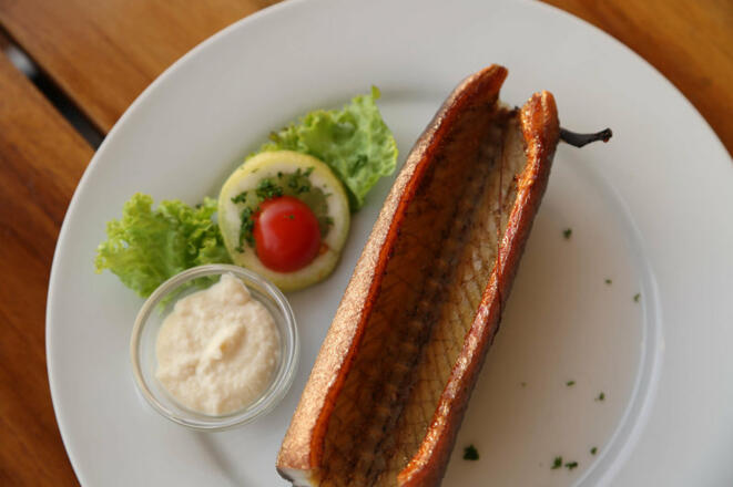 Felchen Fischgericht im Bistro Fränzle&#039;s