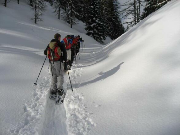 Schneeschuhwanderung mit Christian Fuchsberger