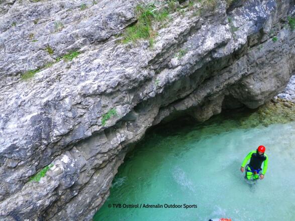 Canyoning Galitzenklamm in Osttirol
