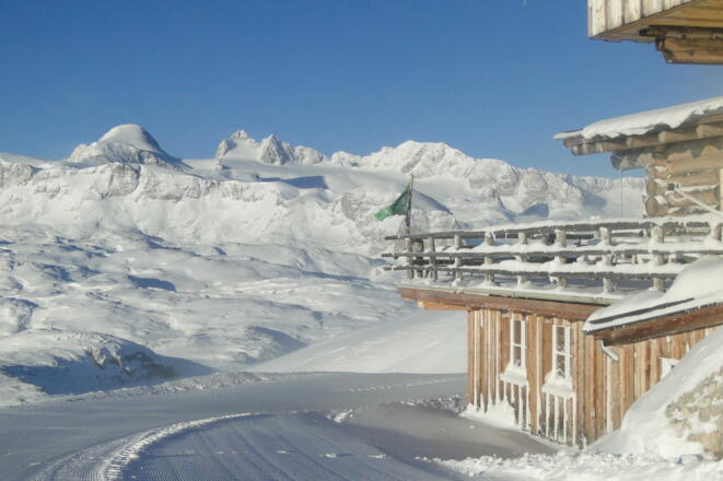 Lodge am Krippenstein im Winter