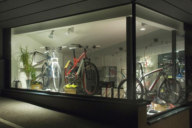 Auslage Radsport Angerer