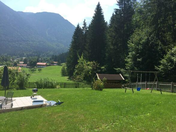 Ausblick Ferienwohnung Sommer