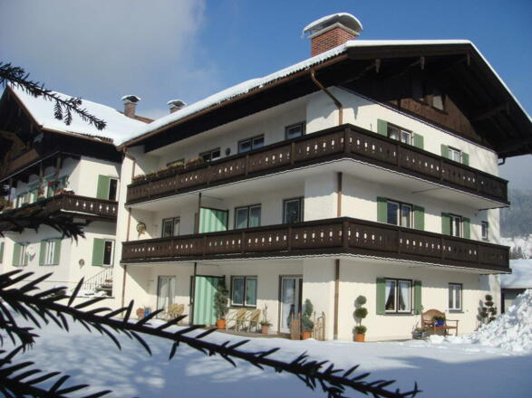 Haus im Winter