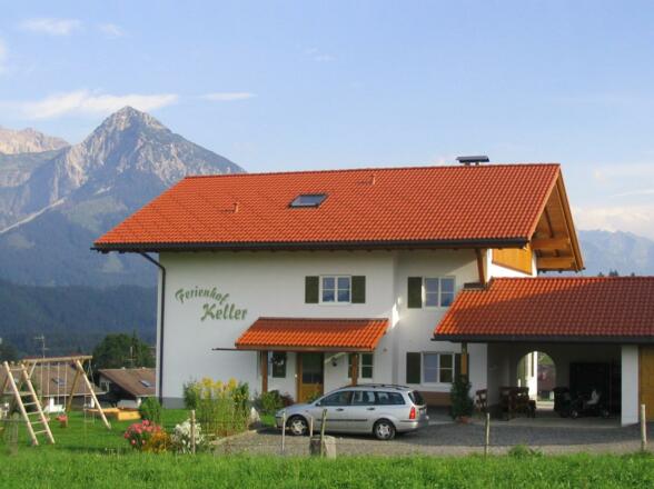 Aussicht auf die Allgäuer Berge