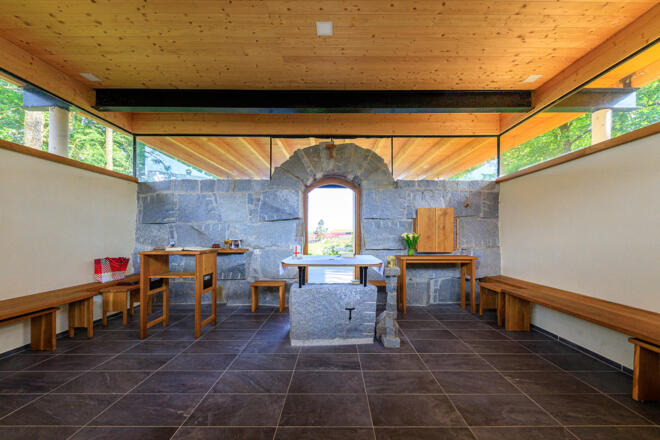 Jägerstätterkapelle Innenbereich