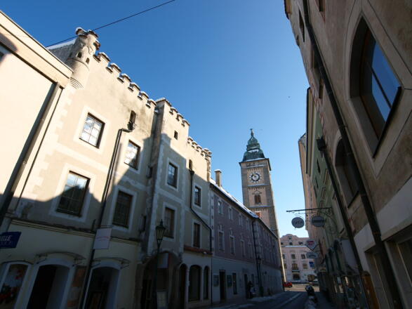 Altstadt mit Blick auf Stadtturm