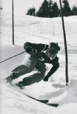 Skirennen 1952 am Horn