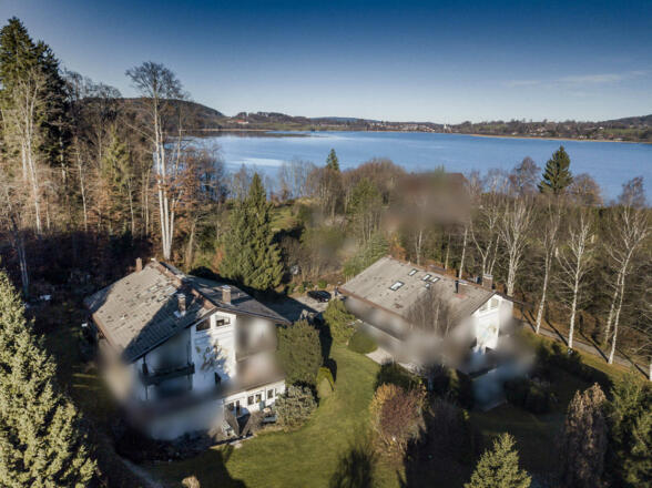 Terrasse und Garten - so nah am Tegernsee