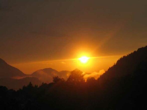 Wunderschöne Sonnenuntergänge