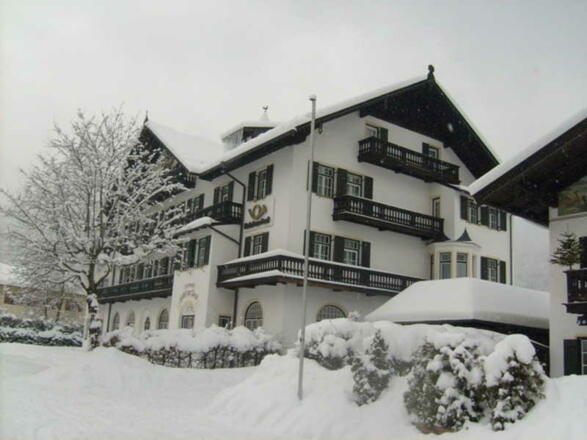 Hotel im Winter