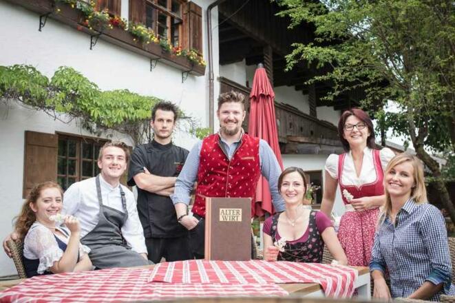 Familie Rubin mit Team