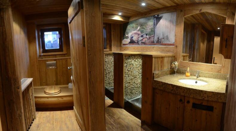 Erlebnis-Toiletten im Bergbauernwirt