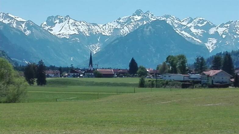 Blick auf Fischen i. Allgäu