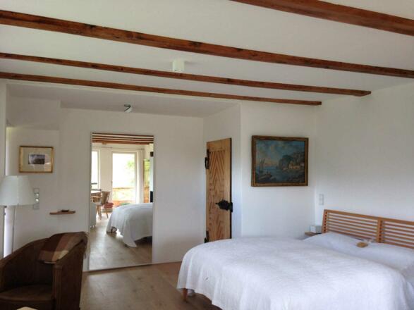 Blick auf den Schlafbereich