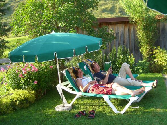 Entspannung im Garten