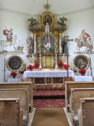 Leonhardikapelle innen