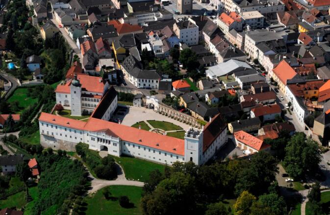 Schloss Ennsegg von oben