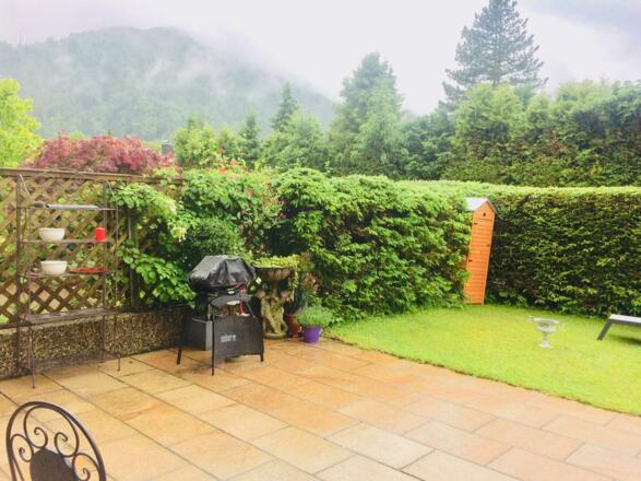 Auch wenn es mal regnet, ist es traumhaft