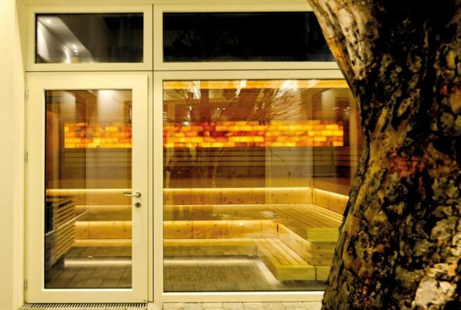 Finnische Außensauna