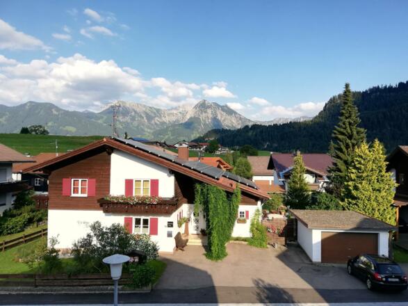 Haus Buhmann - Blick Ostbalkon Berge
