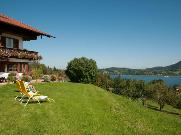 Gästehaus Unterreiterhof in Bad Wiessee - mit Traumblick über das Tegernseer Tal