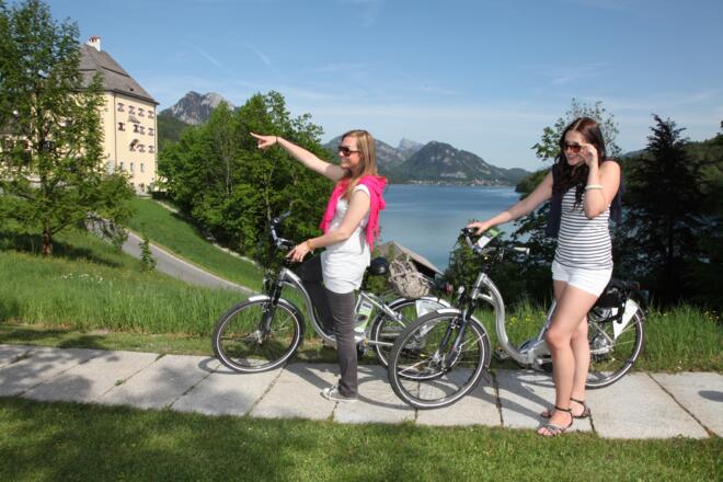 Mit dem E-Bike unterwegs