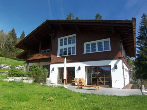Villa Am Weltcup mit Terrasse der Ferienwohnung
