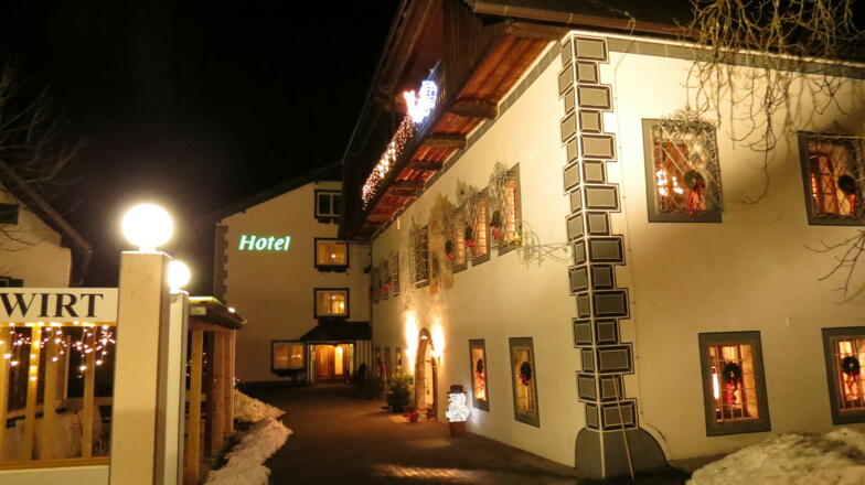 Landhotel Agathawirt  im Winter