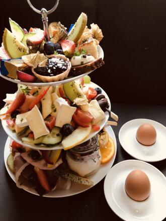 Frühstück für zwei Personen