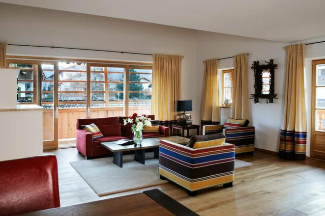 Die Suiten in den Höfen schaffen eine Wohlfühlatmosphäre wie daheim