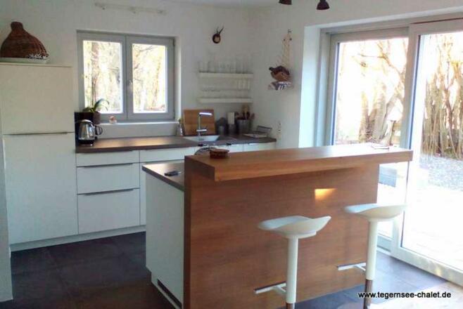 Bartheke Rückseite Kochinsel