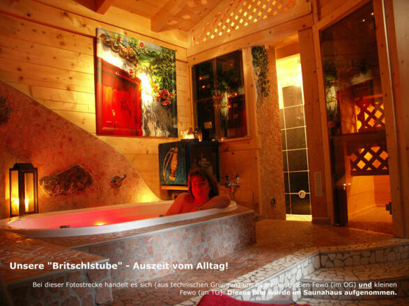 Sauna und Wellnessbereich