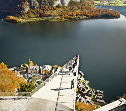 Salzwelten Hallstatt Welterbeblick