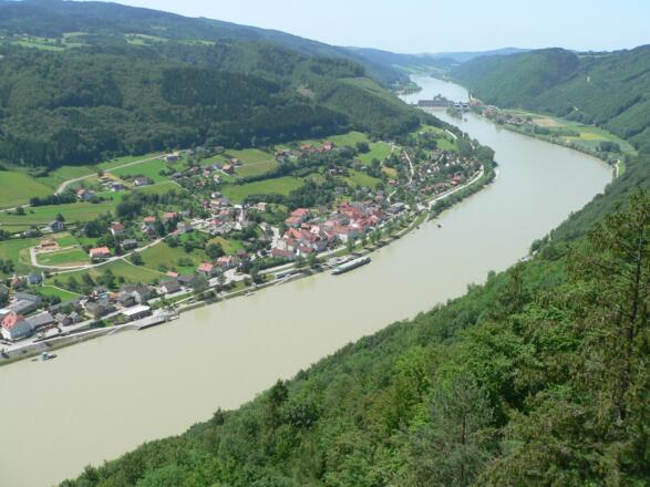 Ausblick vom Donaublick Penzenstein