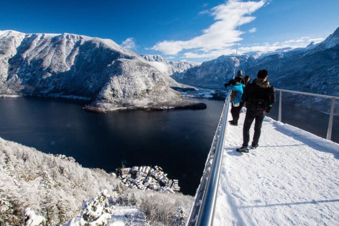 Hallstatt Skywalk Welterbeblick