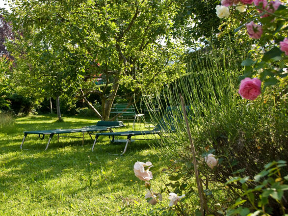 Ferienwohnung Kurbad Ottl - Gartenbereich