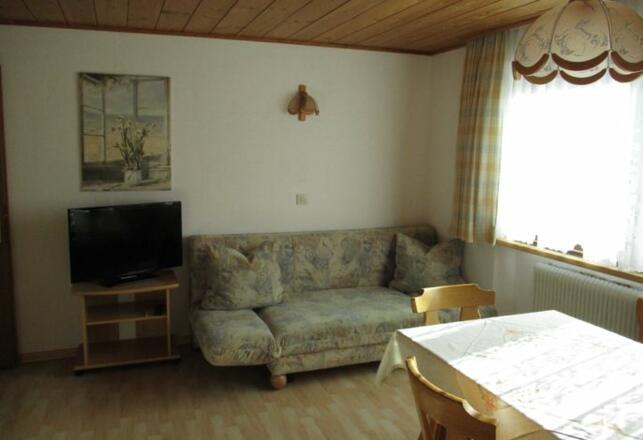 Wohnküche mit Ausziehcouch FeWo2