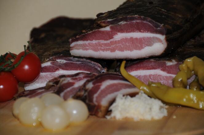 Selbstgemachter Speck