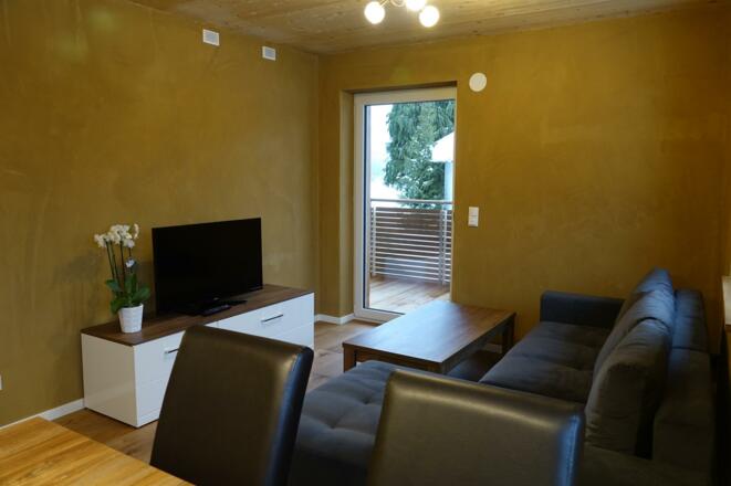 Ferienwohnung Nebelhorn - Wohnzimmer