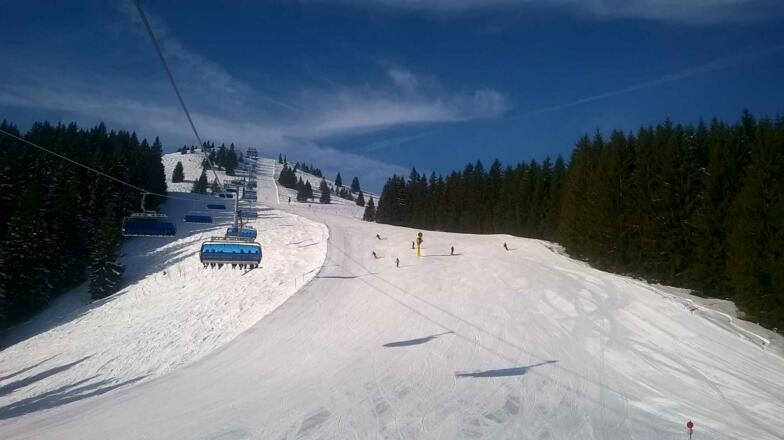 Skigebiet Sudelfeld - mit dem ,Skibus ins Skigebiet! Der Skibus hält 300 m von unserem Ferienhaus entfernt.