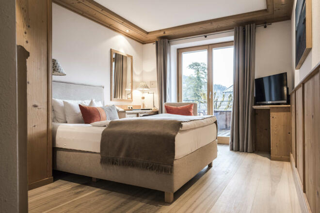 Zimmer mit Bergblick